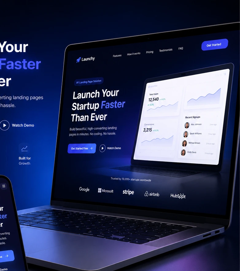 Landing Page Engineering service by Revol Digital